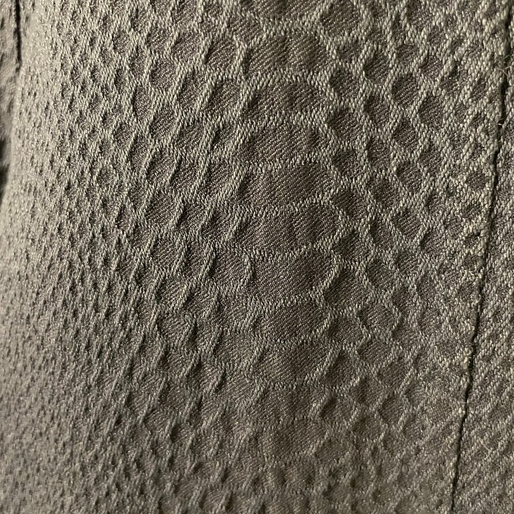 Alberto Makali Snakeskin Textured Slim Trousers | Blue-Grey | Size Medium - Picture 4 of 7